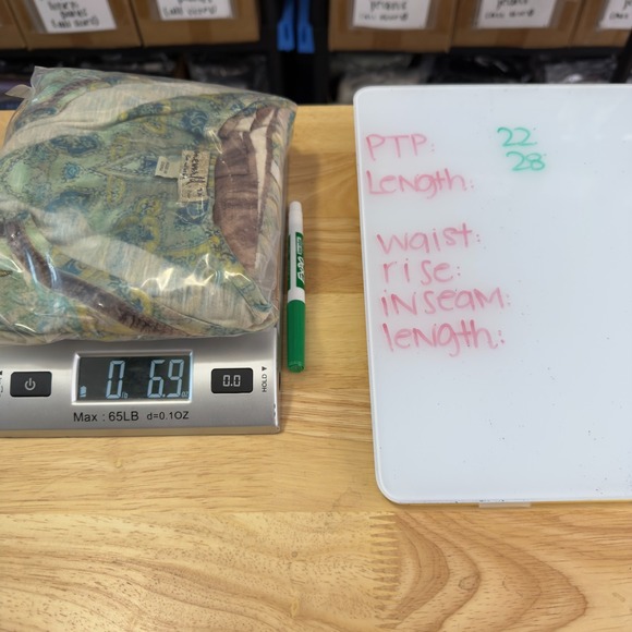 One World Women Forest Fairy Top XL Green Paisley Lace Flare Sleeve V-Neck Gobli - Picture 11 of 11